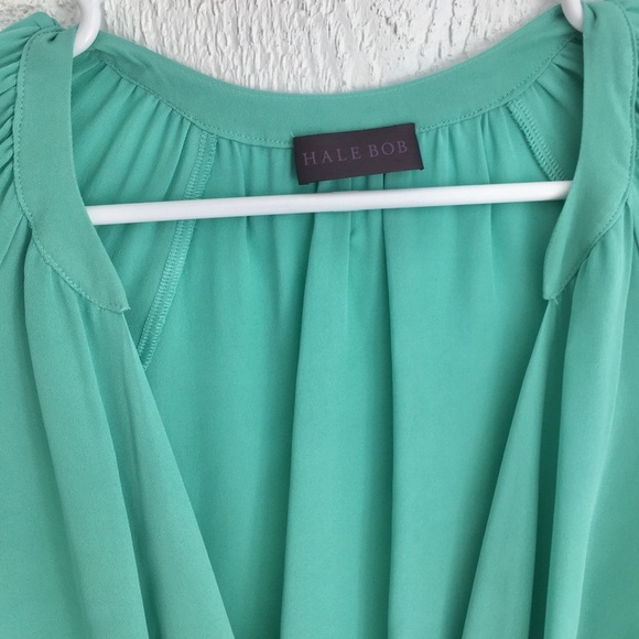 NWOT Beautiful Turquoise Blouse - Picture 3 of 4